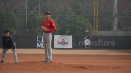 Chinese young baseball players express high expectations for matches in California