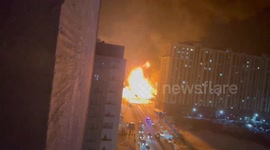 Mongolia: Truck Carrying 60 Tons Of Liquefied Natural Gas Explodes Near Dunjingarav Market 2