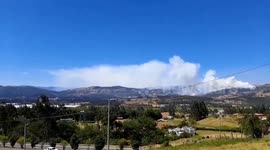 Colombia: Multiple Forest Fires Rage In Cundinamarca