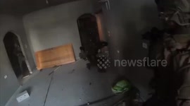 Israeli Soldier Body Cam Records Fierce Fighting with Hamas Militants in Gaza