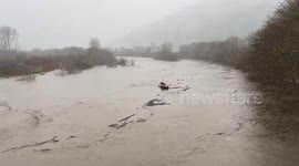 Redwood Creek Sets New Flow Record in Humboldt County, USA