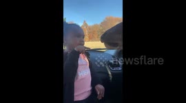 Screams and treats: family adventure at Port Clinton Safari drive through
