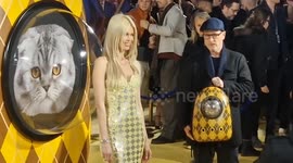Claudia Schiffer daughter's cat gets the red carpet treatment at Argylle film premiere in London