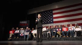 Judge Judy endorses Nikki Haley in Exeter New Hampshire