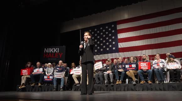 Judge Judy endorses Nikki Haley in Exeter New Hampshire