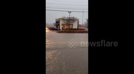 US: Heavy Rainfall Causes Flooding In Greater New Orleans, Warning Issued