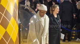 Samuel L. Jackson, Leona Lewis and others arrive for the Argylle film premiere in London