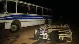 Death toll rises to 13 in bus-car collision in central Senegal