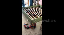 Chinese landlord finds more than 100 urine-filled bottles left by tenant under bed