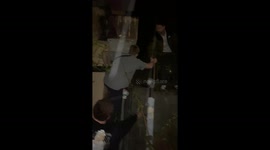 Guy trying to climb over a wall slips and falls in a ditch *Hilarious Fail*