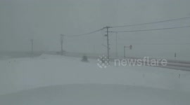 Japan: Heavy Snowstorm Batters Northern Region Causing School Closure, Travel Disruptions 2