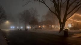 US: Fog Shrouds Tri-State Areas Causing Low Visibilities 2