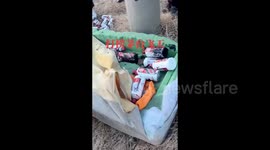 Stolen luxury liquor discovered in Chinese water pit