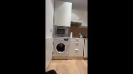 Washing Machine Rattles Loose From Cabinet