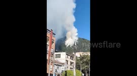 Colombia: Forest Fire In Bogotá Continues To Burn, Nearby Areas Affected