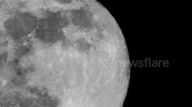 Full Wolf Moon Illuminates Night Skies