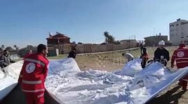 Medics Establish Field Hospital In Khan Yunis, Gaza