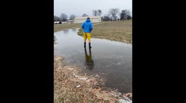 Wannabe Jack Frost's thrilling race against ice is the ultimate test of his speed