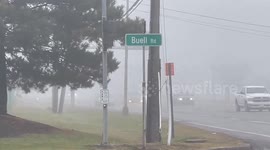 US: Dense Fog Blankets Large Parts Of Country 2