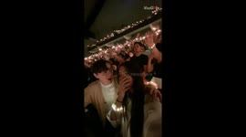 Couple's skin turns into something beautiful out of excitement when Coldplay starts singing Yellow