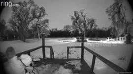 Doorbell Camera Catches Fall