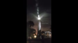 Very Foggy night at St Simons Island lighthouse