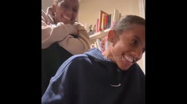 Dad's rollercoaster of emotions as daughters prank call pretending they're in jail