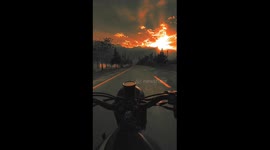 Traveling on the bike