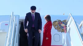 Prime Minister of Armenia N. Pashinyan arrives in Tbilisi, Georgia
