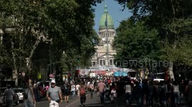 First general strike against the Milei government began in Buenos Aires, Argentina