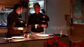 French chief enjoys business opportunities in China