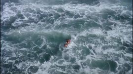 Drone Video Captures Heroic Water Rescue by the Police in Arequipa, Peru