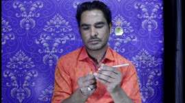 Artist sculpts 1.3cm tall Hindu god onto top of pencil in India
