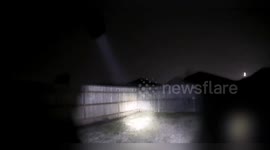 Opossum bites policeman trying to rescue the animal in Oklahoma