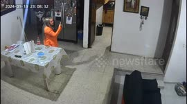 Joy turns to concern: woman slips amidst festive celebration