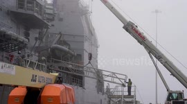 USS Leyte Gulf Departs for 4th Fleet Deployment in Norfolk, USA