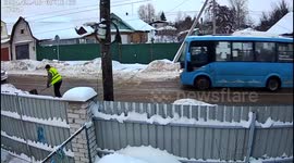 Multiple-vehicle collision in Tver region leaves two injured