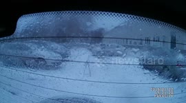 Kid Almost Hit By Car