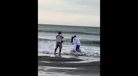 Romantic Beach Photoshoot Fail