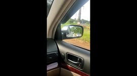 Sonic Speeding Into The Back Of A Car