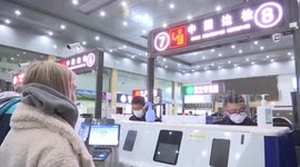 A Chinese New Year tour guide for foreign tourists