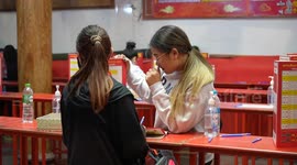 Superstitious locals pay for online blessing ceremonies for Chinese New Year