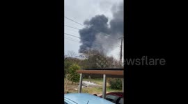Smoke rises after explosion rocks power plant in Japan's Aichi
