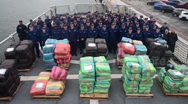 Coast Guard Bust $55M Drug  After High-Stakes Patrol in St. Petersburg, USA