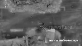 IDF Bombs Hamas Cell HQ in Gaza
