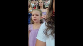 Touching moment at Taylor Swift Concert