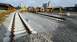 Seremban Sentral Station gets a modern makeover in Seremban, Malaysia