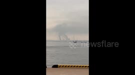 Japan: Explosion At Taketoyo Thermal Power Plant In Aichi 2