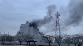 Japan: Explosion At Taketoyo Thermal Power Plant In Aichi 3