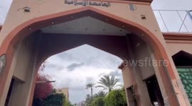 Islamic University of Gaza campus lies in ruins after months of Israeli strikes
